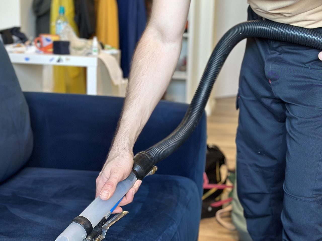 Профессиональная уборка ванной комнаты — до и после